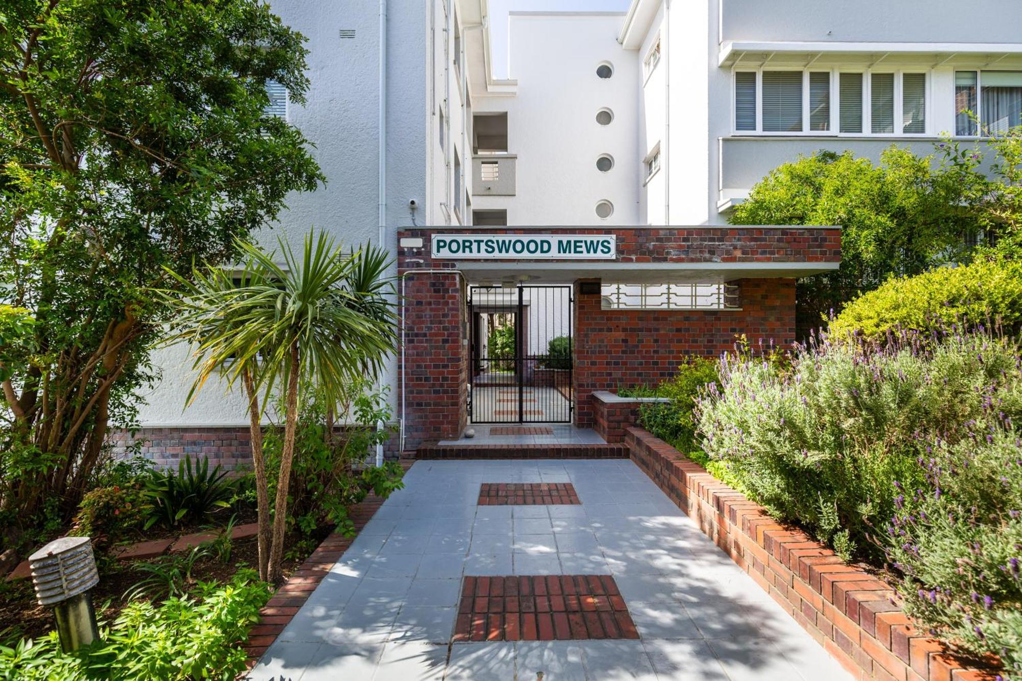 Portswood Mews - Chic White Studio Apartment Green Point Kaapstad Buitenkant foto
